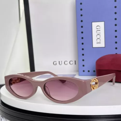Gucci AAA Quality Sunglasses #1325097 $60.00 USD, Wholesale Replica Gucci AAA Quality Sunglasses