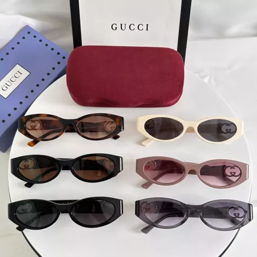 Replica Gucci AAA Quality Sunglasses #1325097 $60.00 USD for Wholesale