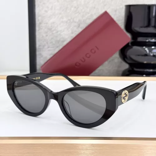 Gucci AAA Quality Sunglasses #1325098 $60.00 USD, Wholesale Replica Gucci AAA Quality Sunglasses