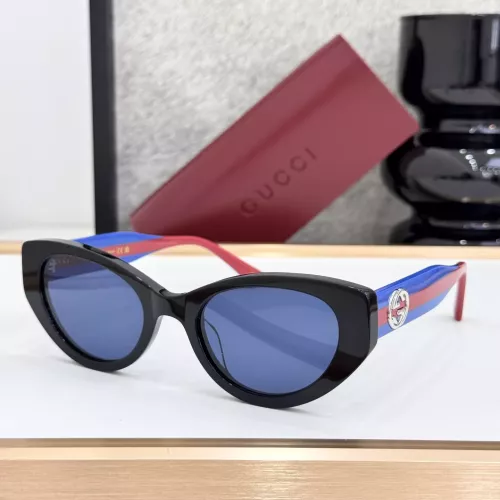 Gucci AAA Quality Sunglasses #1325100 $60.00 USD, Wholesale Replica Gucci AAA Quality Sunglasses