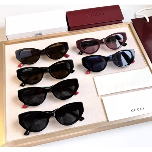 Replica Gucci AAA Quality Sunglasses #1325100 $60.00 USD for Wholesale