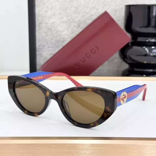 Gucci AAA Quality Sunglasses #1325101 $60.00 USD, Wholesale Replica Gucci AAA Quality Sunglasses