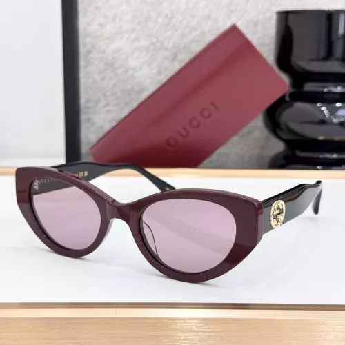 Gucci AAA Quality Sunglasses #1325103 $60.00 USD, Wholesale Replica Gucci AAA Quality Sunglasses