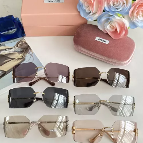 Replica MIU MIU AAA Quality Sunglasses #1325172 $72.00 USD for Wholesale