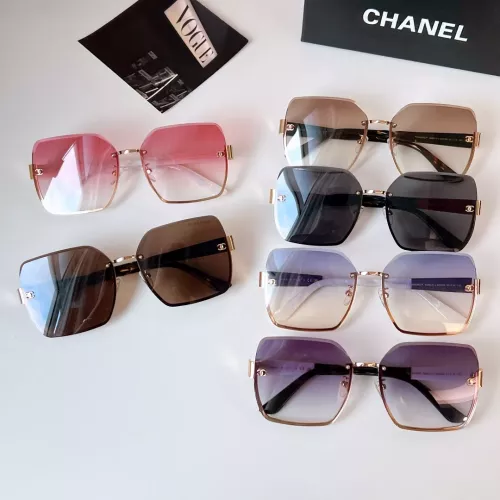 Replica Chanel AAA Quality Sunglasses #1325231 $60.00 USD for Wholesale