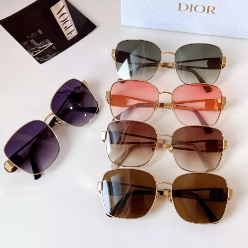 Replica Christian Dior AAA Quality Sunglasses #1325263 $60.00 USD for Wholesale