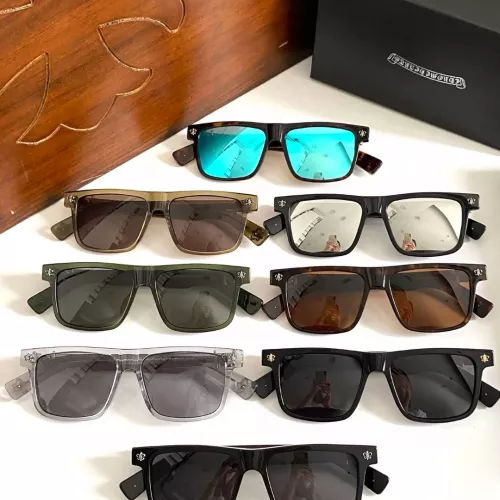 Replica Chrome Hearts AAA Quality Sunglasses #1325312 $60.00 USD for Wholesale