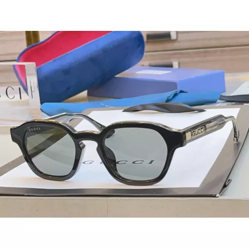 Gucci AAA Quality Sunglasses #1325325 $56.00 USD, Wholesale Replica Gucci AAA Quality Sunglasses