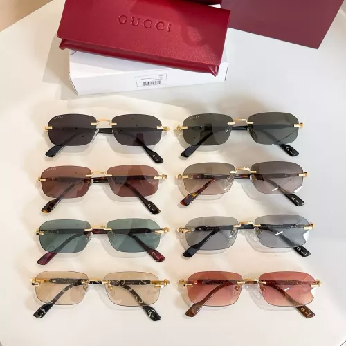 Replica Gucci AAA Quality Sunglasses #1325327 $60.00 USD for Wholesale