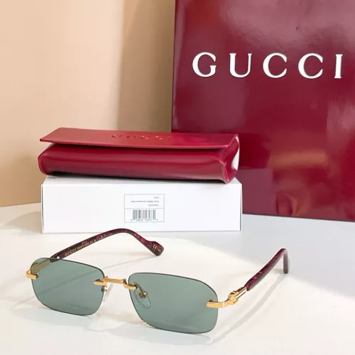 Gucci AAA Quality Sunglasses #1325328 $60.00 USD, Wholesale Replica Gucci AAA Quality Sunglasses