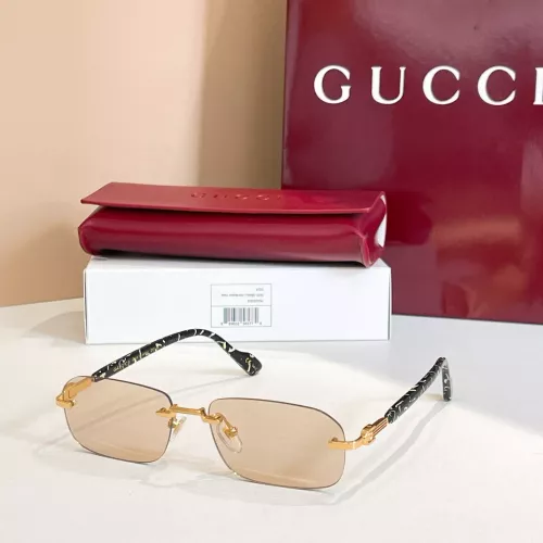 Gucci AAA Quality Sunglasses #1325331 $60.00 USD, Wholesale Replica Gucci AAA Quality Sunglasses