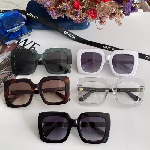 Replica Gucci AAA Quality Sunglasses #1325342 $60.00 USD for Wholesale