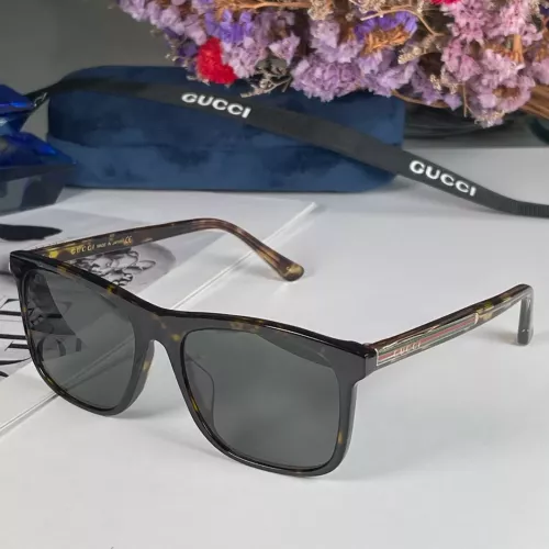 Gucci AAA Quality Sunglasses #1325348 $60.00 USD, Wholesale Replica Gucci AAA Quality Sunglasses