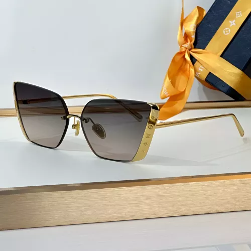 Louis Vuitton AAA Quality Sunglasses #1325528 $64.00 USD, Wholesale Replica Louis Vuitton AAA Quality Sunglasses