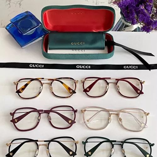 Replica Gucci Fashion Goggles #1325602 $45.00 USD for Wholesale