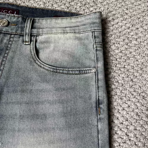 Replica Gucci Jeans For Men #1325610 $56.00 USD for Wholesale