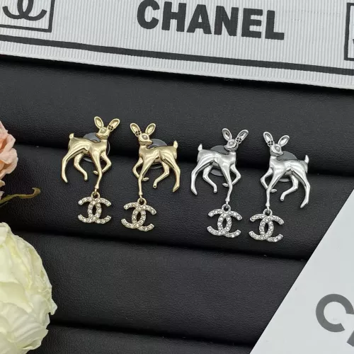 Replica Chanel Earrings For Women #1325860 $25.00 USD for Wholesale