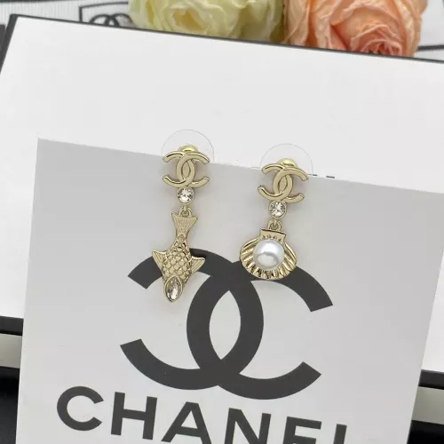 Replica Chanel Earrings For Women #1325861 $25.00 USD for Wholesale