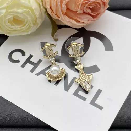 Replica Chanel Earrings For Women #1325861 $25.00 USD for Wholesale