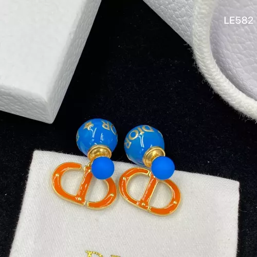 Replica Christian Dior Earrings For Women #1325929 $25.00 USD for Wholesale