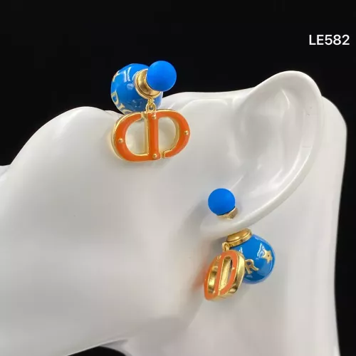 Replica Christian Dior Earrings For Women #1325929 $25.00 USD for Wholesale