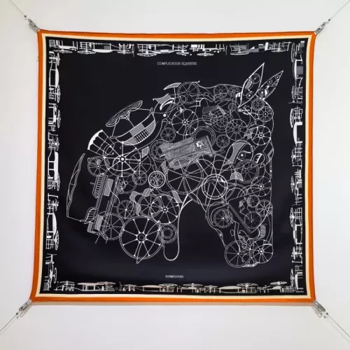 Hermes Silk Squares #1326144 $64.00 USD, Wholesale Replica Hermes Scarf