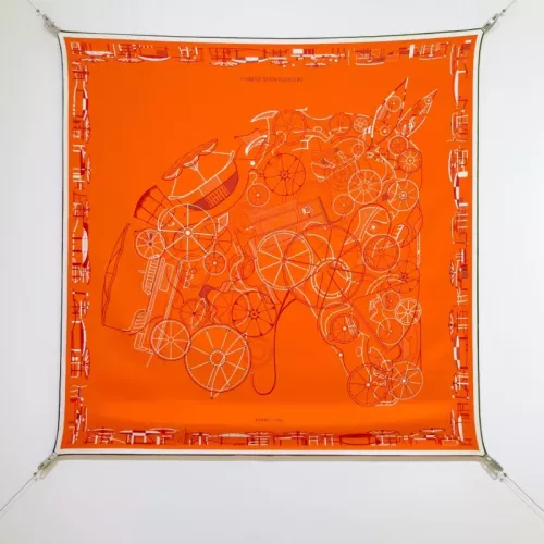 Hermes Silk Squares #1326145 $64.00 USD, Wholesale Replica Hermes Scarf