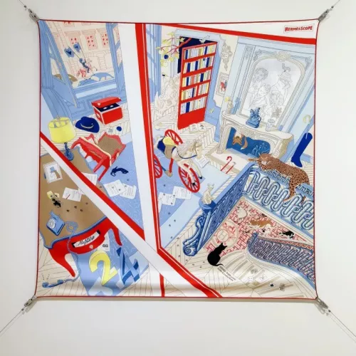 Hermes Silk Squares #1326149 $64.00 USD, Wholesale Replica Hermes Scarf