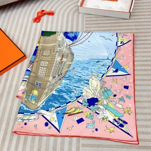 Replica Hermes Silk Squares #1326157 $64.00 USD for Wholesale
