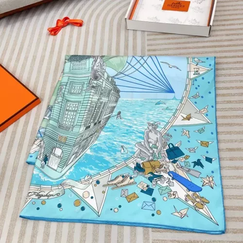 Replica Hermes Silk Squares #1326158 $64.00 USD for Wholesale