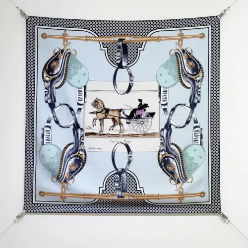 Hermes Silk Squares #1326164 $64.00 USD, Wholesale Replica Hermes Scarf