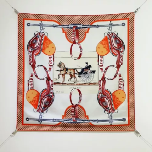 Hermes Silk Squares #1326165 $64.00 USD, Wholesale Replica Hermes Scarf