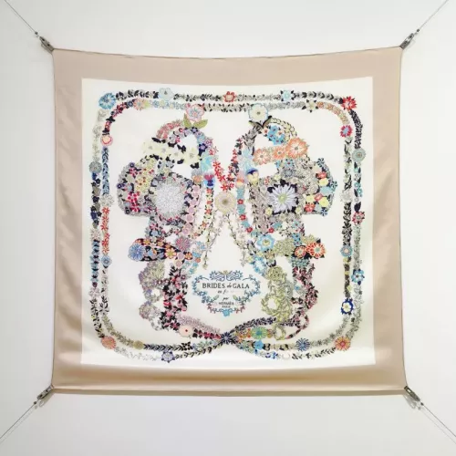 Hermes Silk Squares #1326171 $64.00 USD, Wholesale Replica Hermes Scarf