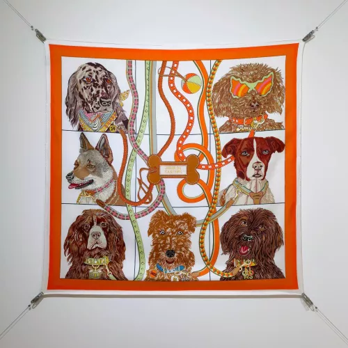 Hermes Silk Squares #1326198 $64.00 USD, Wholesale Replica Hermes Scarf