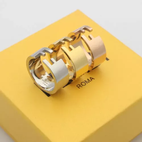 Replica Fendi Rings In Gold #1326228 $23.00 USD for Wholesale