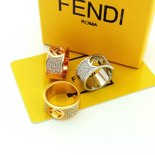 Replica Fendi Rings #1326229 $25.00 USD for Wholesale