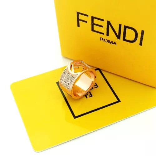 Fendi Rings In Rose Gold #1326230 $25.00 USD, Wholesale Replica Fendi Rings