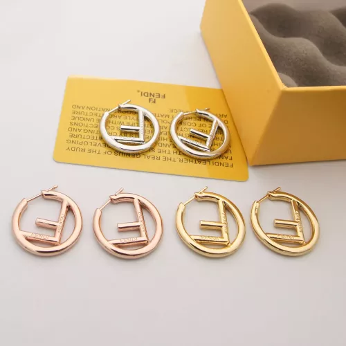 Replica Fendi Earrings For Women #1326263 $29.00 USD for Wholesale