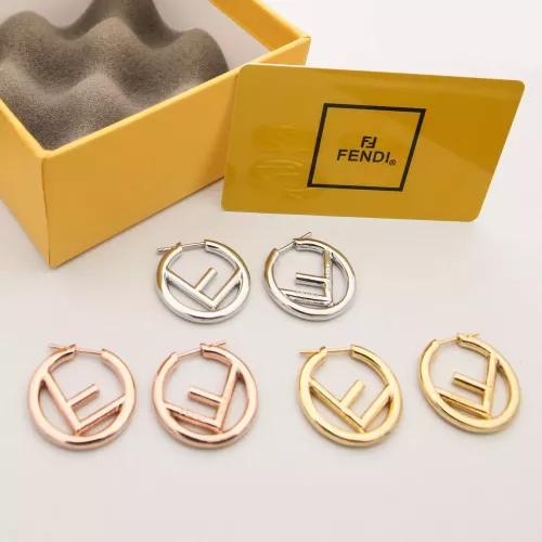Replica Fendi Earrings For Women #1326264 $29.00 USD for Wholesale