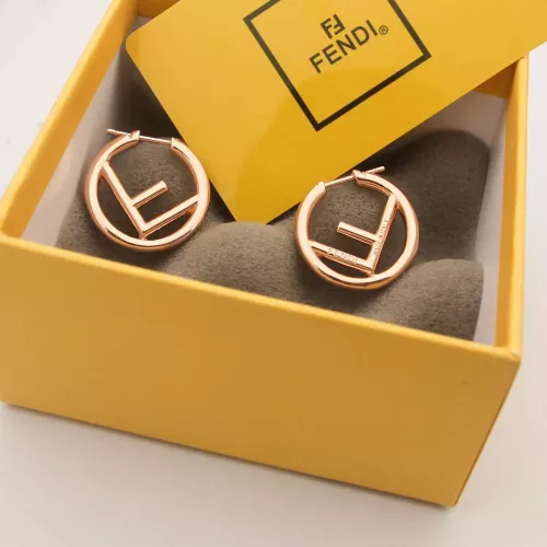 Replica Fendi Earrings For Women #1326264 $29.00 USD for Wholesale