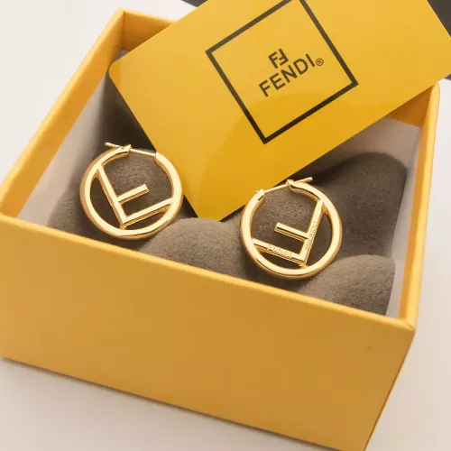 Replica Fendi Earrings For Women #1326265 $29.00 USD for Wholesale