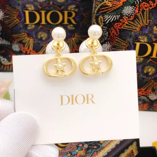 Replica Christian Dior Earrings For Women #1326330 $27.00 USD for Wholesale