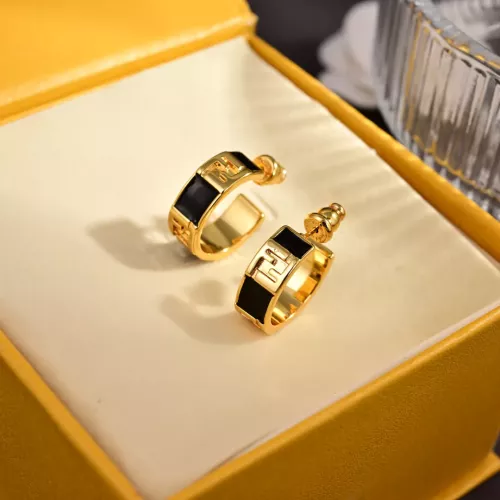 Fendi Earrings For Women #1326346 $27.00 USD, Wholesale Replica Fendi Earrings