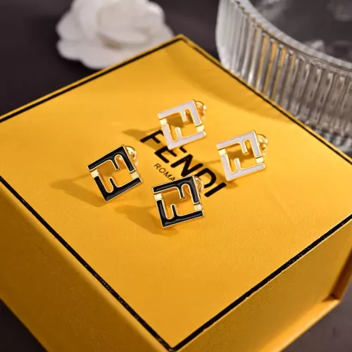 Replica Fendi Earrings For Women #1326350 $27.00 USD for Wholesale