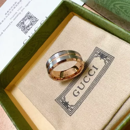 Replica Gucci Rings In Rose Gold #1326353 $42.00 USD for Wholesale