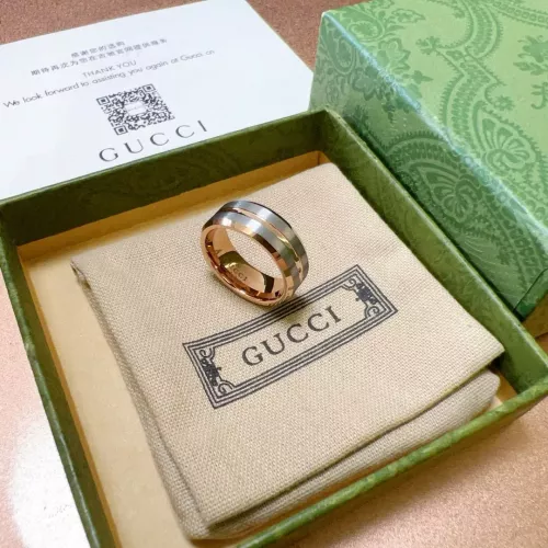 Replica Gucci Rings In Rose Gold #1326353 $42.00 USD for Wholesale