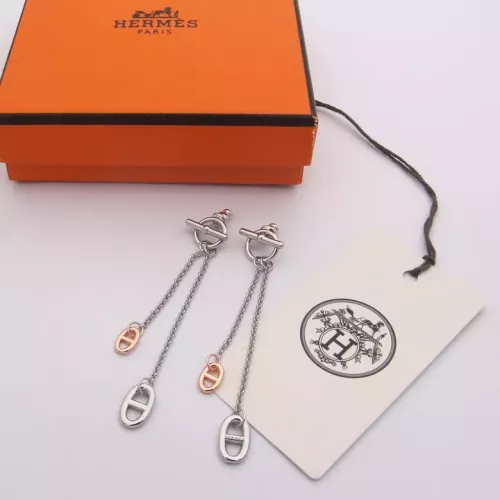 Hermes Earrings For Women #1326363 $25.00 USD, Wholesale Replica Hermes Earrings