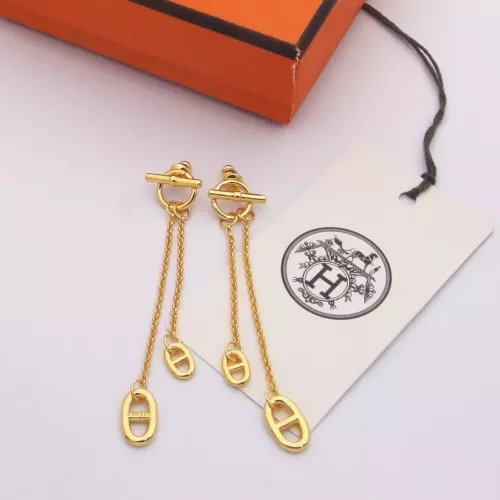 Hermes Earrings For Women #1326364 $25.00 USD, Wholesale Replica Hermes Earrings