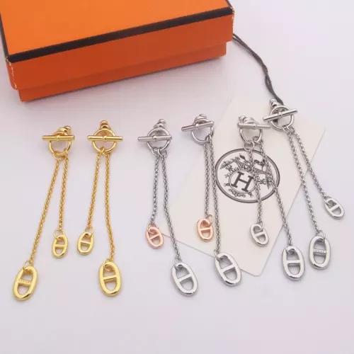 Replica Hermes Earrings For Women #1326364 $25.00 USD for Wholesale