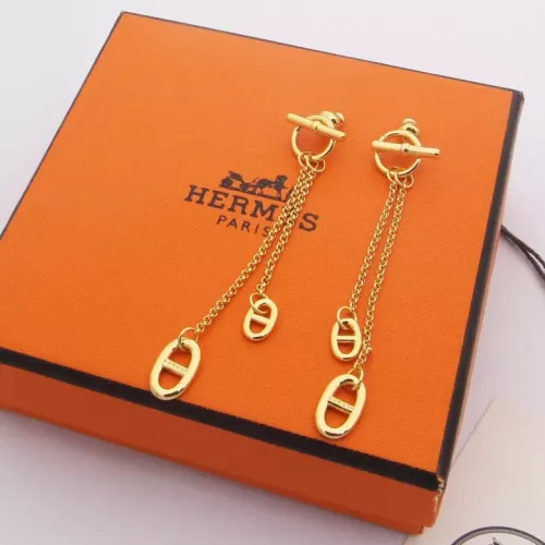 Replica Hermes Earrings For Women #1326364 $25.00 USD for Wholesale
